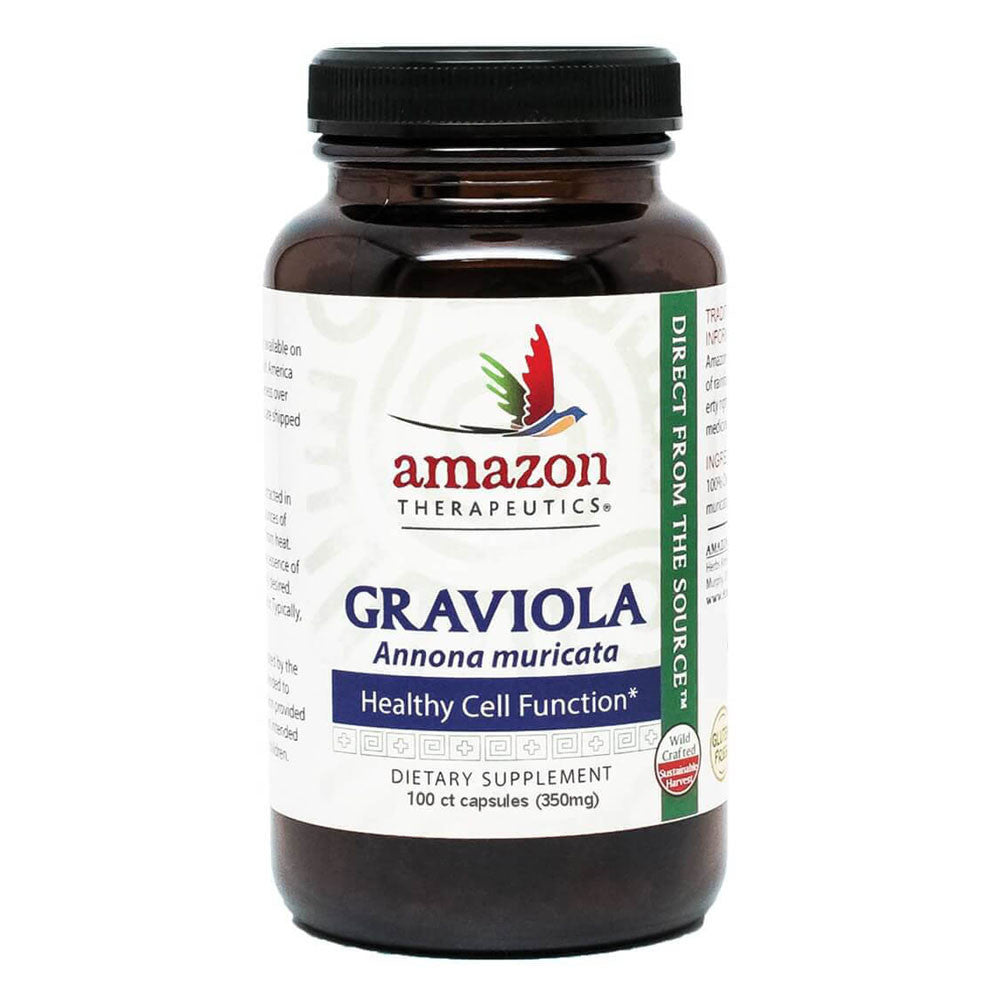 Amazon Therapeutics Graviola 350 Mg Capsules, 100 Ea